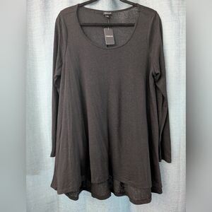 Torrid Black Long Sleeve Top XL